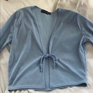 Pretty little thing tie crop top